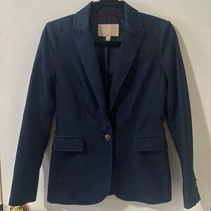 Dark denim Banana Republic blazer